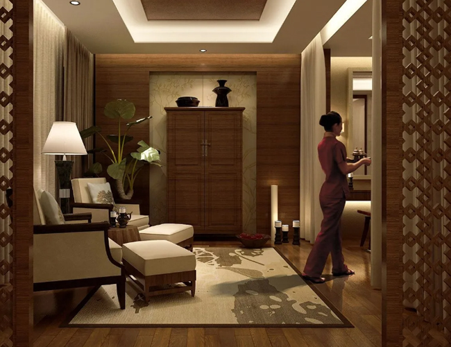 广佛Xinxi养生会馆养生会馆spa馆环境展示二